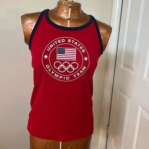 Ralph Lauren Red Olympic Team Tank Top